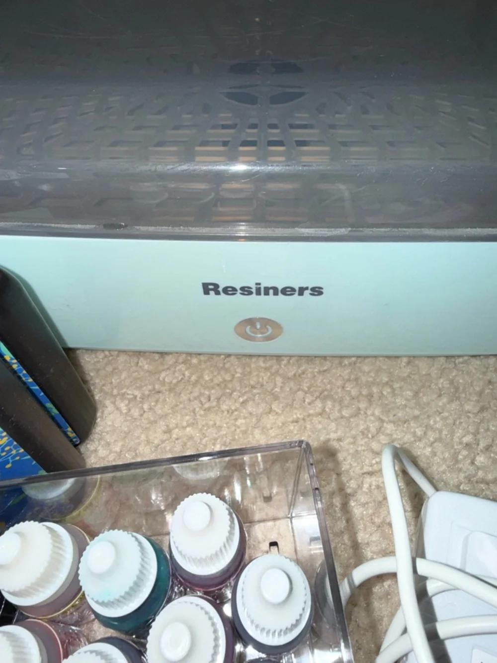 Resiners Curing Machine, Bubble Remover Machine,uv resin, glitter & epoxy color
